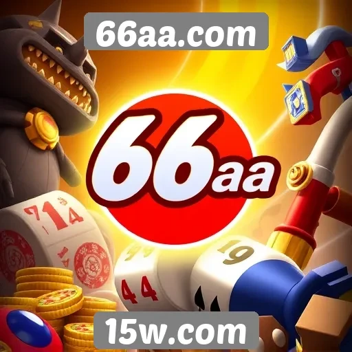 Variedade de jogos disponíveis em 66aa.com